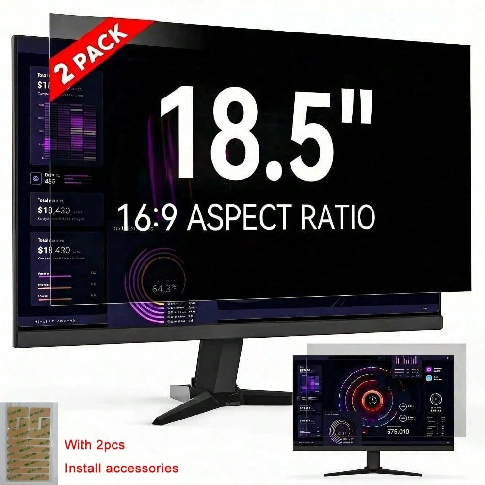 Privacy Filter 2Pack - [2'li Paket] 18,5 İnç Bilgisayar Gizlilik