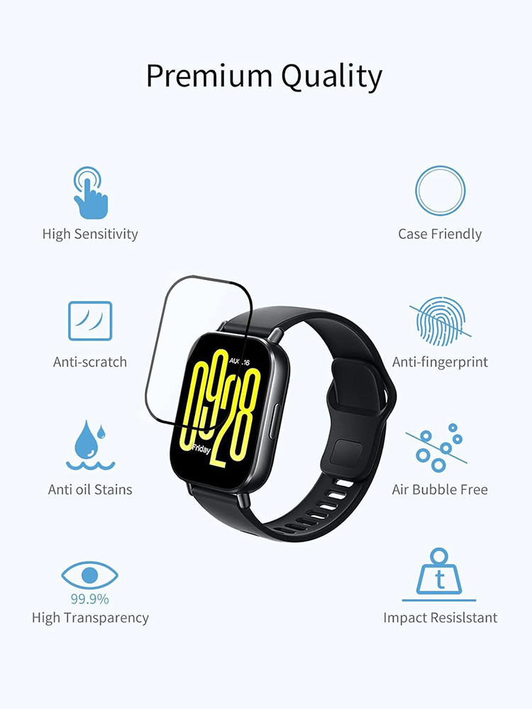 Redmi Watch 6 Active/6Lite/5Ac - Hydrogel Screen Protector incelemesi ve fiyatı